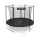 SPOKEY Trampolina JUMPER czarna 244 cm - 1039121 - zdjęcie
